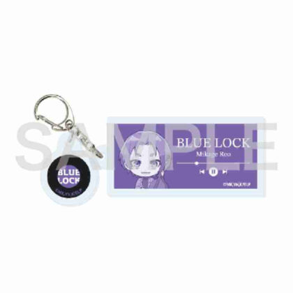 (s)パーツ付きアクリルキーホルダー ブルーロック 18 御影玲王 バンドVer.(ミニキャライラスト) 送料別880円