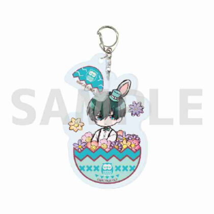 (s)パーツ付きアクリルキーホルダー ブルーロック 02 糸師凛イースターVer.(グラフアートイラスト) 送料別880円