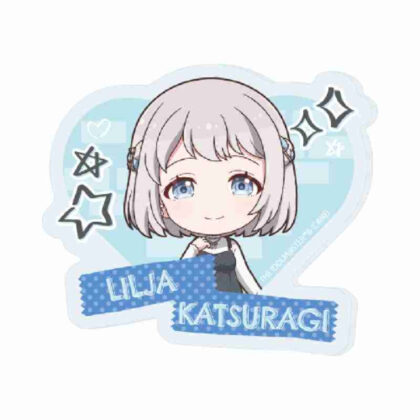 (s)アクリルプレートバッジ 学園アイドルマスター 06 葛城リーリヤ ストリートファッションVer.(ミニキャライラスト) 送料別880円