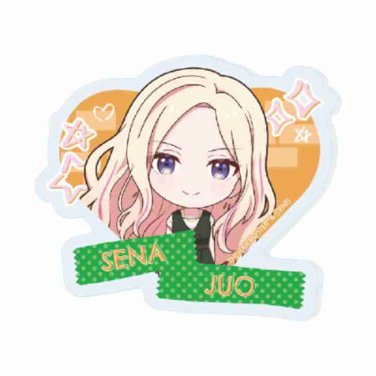 (s)アクリルプレートバッジ 学園アイドルマスター 10 十王星南 ストリートファッションVer.(ミニキャライラスト) 送料別880円