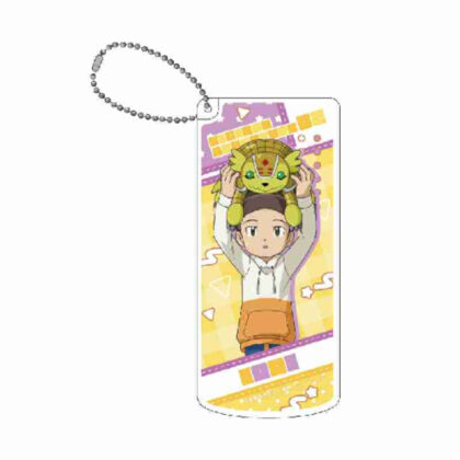 (s)スライド式小物ケース デジモンアドベンチャー02 16火田伊織&アルマジモン ぬいぐるみVer.(描き下ろ 送料別880円