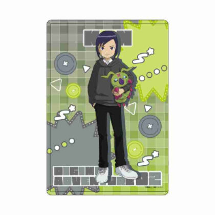 (s)キャラクリアケース デジモンアドベンチャー02 12 一乗寺賢&ワームモン ぬいぐるみVer.(描き下ろしイラスト) 送料別880円