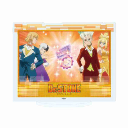 (s)アクリルスタンド Dr.STONE 59 石神千空&あさぎりゲン&七海龍水&コハク(場面写イラスト) 送料別880円