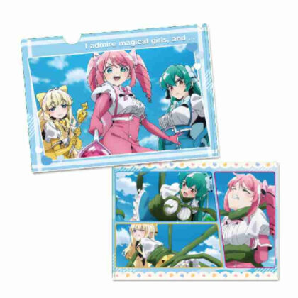 (s)魔法少女にあこがれて クリアファイル 魔法少女トレスマジア 送料別880円