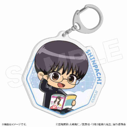 (s)3年Z組銀八先生 アクリルキーホルダー 志村新八 送料別880円