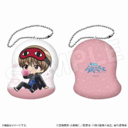 (s)3年Z組銀八先生 ダイカットクッションキーホルダー 沖田総悟 送料別880円