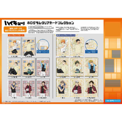 (s)ハイキュー!! ホログラムクリアカードコレクション-遠征- 送料別880円