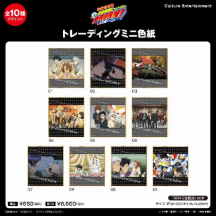 家庭教師ヒットマンREBORN! トレーディングミニ色紙