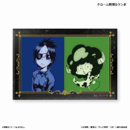 家庭教師ヒットマンREBORN! ミニアートスタンド クローム髑髏&ランボ