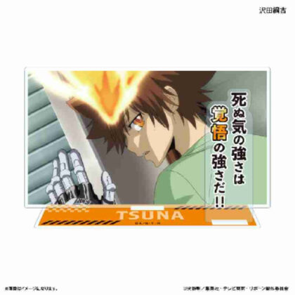 家庭教師ヒットマンREBORN! セリフ付きアクリルジオラマ 沢田綱吉