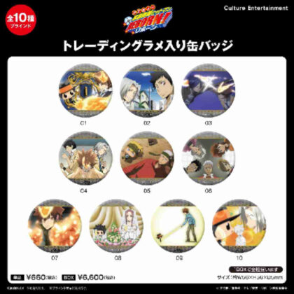 家庭教師ヒットマンREBORN! トレーディングラメ入り缶バッジ