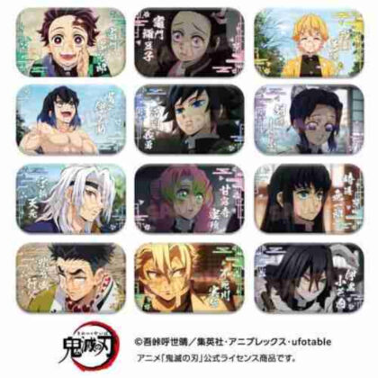 アニメ｢鬼滅の刃｣ まるかくカンバッジ8