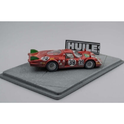 1/43 アルファロメオ 33.2 ル・マン24時間1968 #39 Ignazio Giunti ジオラマ台座付