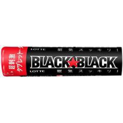 ロッテ ブラックタブレットストロングタイプ ３２ｇ □お取り寄せ品 【購入入数１２０個】