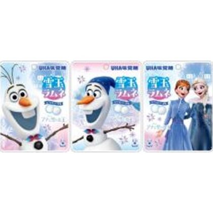 ＵＨＡ アナと雪の女王 雪玉ラムネ ホワイトソーダ □お取り寄せ品 【購入入数７２個】