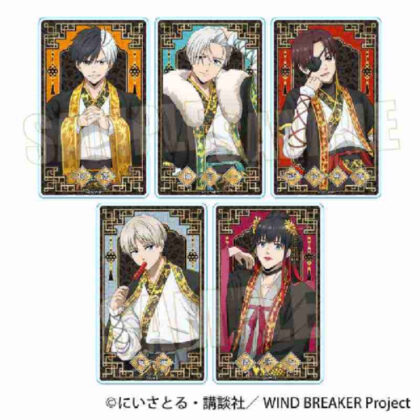 (s)TCWGZ-01 トレーディングアクリルカード WIND BREAKER/玉座ver. 送料別880円