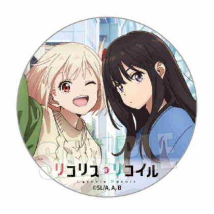 (s)CBLCS-03 缶バッジ リコリス・リコイル/千束&たきな 送料別880円