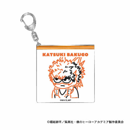 (s)僕のヒーローアカデミア ジロリ PVCミニケース-ラインアートVer.- 爆豪勝己 送料別880円