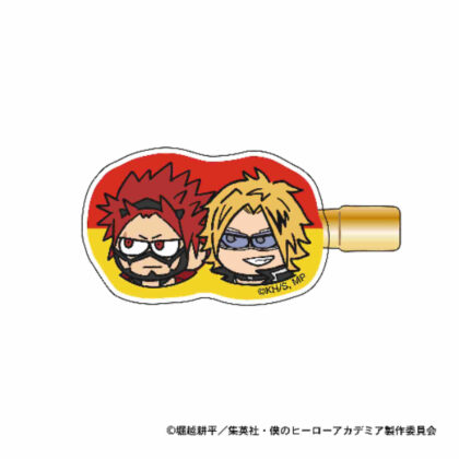 (s)僕のヒーローアカデミア ジロリ ヘアクリップ 切島鋭児郎&上鳴電気 送料別880円