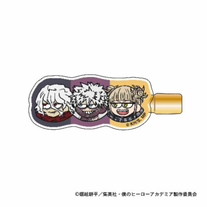 (s)僕のヒーローアカデミア ジロリ ヘアクリップ 死柄木弔・荼毘・トガヒミコ 送料別880円