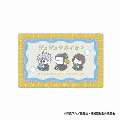 (s)呪術廻戦 テレフォンカード風アクリルカード-もしもしします 懐玉・玉折- 五条悟・夏油傑・家入硝子 送料別880円