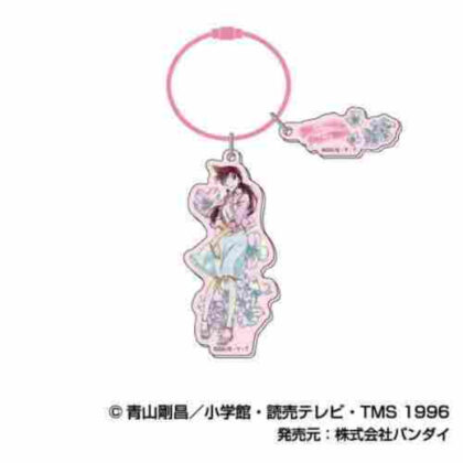 ワイヤープレートキーホルダー　名探偵コナン　レタコレ03　毛利 蘭