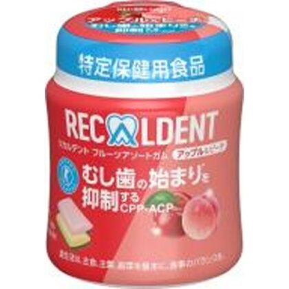 リカルデント アップル＆ピーチボトル １３５．２ｇ □お取り寄せ品 【購入入数３６個】