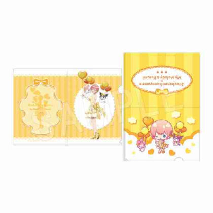 (s)五等分の花嫁*×マイメロディ&クロミ クリアファイルセットバルーン&リボンVer. 一花 送料別880円