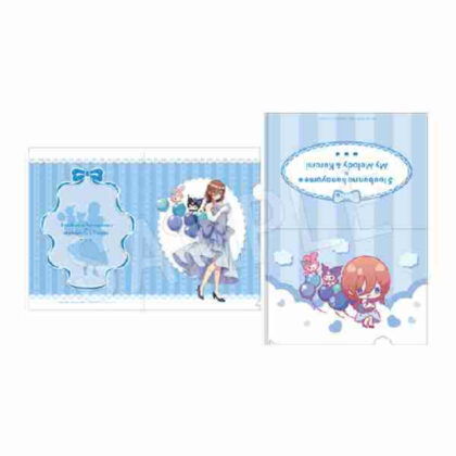 (s)五等分の花嫁*×マイメロディ&クロミ クリアファイルセットバルーン&リボンVer. 三玖 送料別880円