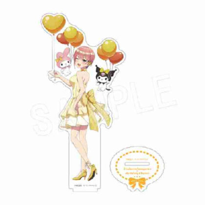 (s)五等分の花嫁*×マイメロディ&クロミ アクリルフィギュアスタンド バルーン&リボンVer. 一花 送料別880円