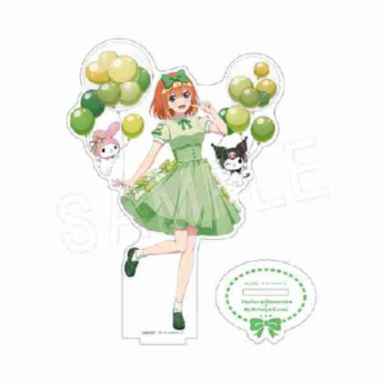 (s)五等分の花嫁*×マイメロディ&クロミ アクリルフィギュアスタンド バルーン&リボンVer. 四葉 送料別880円