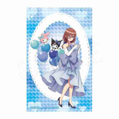 (s)五等分の花嫁*×マイメロディ&クロミ きらきらステッカー バルーン&リボンVer. 三玖 送料別880円