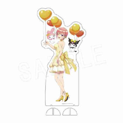 (s)五等分の花嫁*×マイメロディ&クロミ BIGアクリルフィギュアスタンド バルーン&リボンVer. 一花 送料別880円
