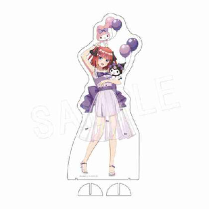 (s)五等分の花嫁*×マイメロディ&クロミ BIGアクリルフィギュアスタンド バルーン&リボンVer. 二乃 送料別880円