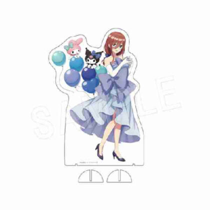 (s)五等分の花嫁*×マイメロディ&クロミ BIGアクリルフィギュアスタンド バルーン&リボンVer. 三玖 送料別880円
