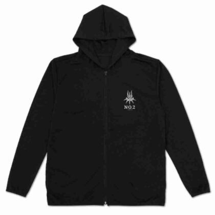 (s)NieR:Automata Ver1.1a 2B 薄手ドライパーカー ブラック M 送料別880円