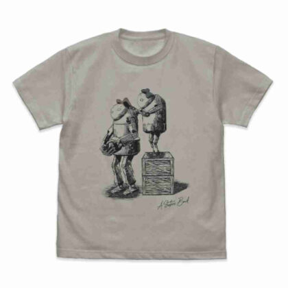 (s)NieR:Automata Ver1.1a 機械生命体 Tシャツライトグレー S 送料別880円