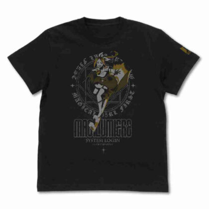 (s)株式会社マジルミエ 越谷仁美 Tシャツ ブラック M 送料別880円