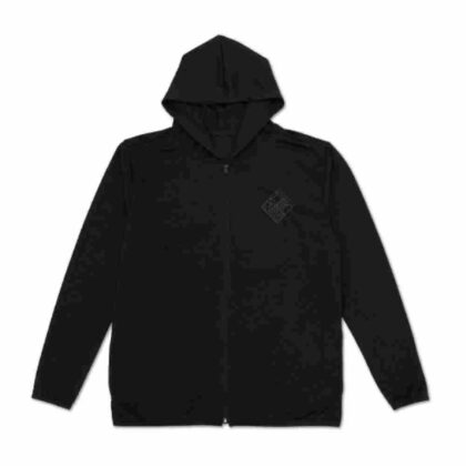 (s)学園アイドルマスター 初星学園 薄手ドライパーカーブラック XL 送料別880円