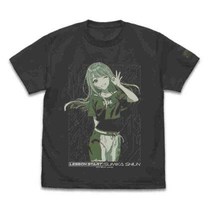 (s)学園アイドルマスター 紫雲清夏 Tシャツ スミ L 送料別880円