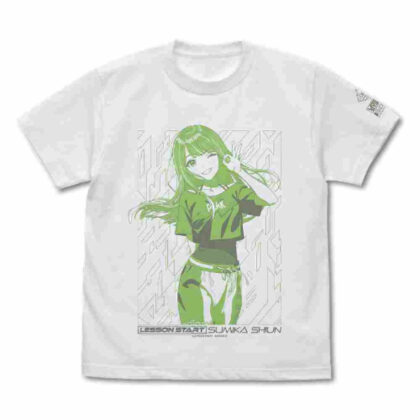 (s)学園アイドルマスター 紫雲清夏 Tシャツ ホワイト XL 送料別880円