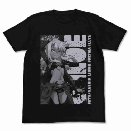 (s)Fate/kaleid liner プリズマ☆イリヤ ツヴァイ ヘルツ! クロエ Tシャツ ブラック S 送料別880円