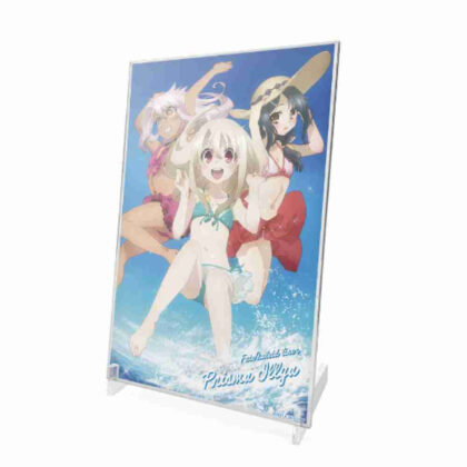 (s)Fate/kaleid liner プリズマ☆イリヤ ツヴァイ ヘルツ! 水着のイリヤ&美遊&クロエ アクリルアートスタンド 送料別880円