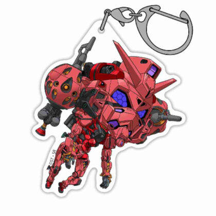 (s)機動戦士Gundam GQuuuuuuX 赤いガンダム アクリルつままれ 送料別880円
