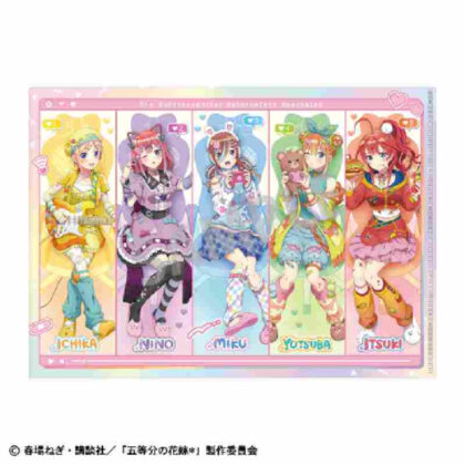 (s)五等分の花嫁* A4シングルクリアファイル 集合 配信者なりきり 送料別880円