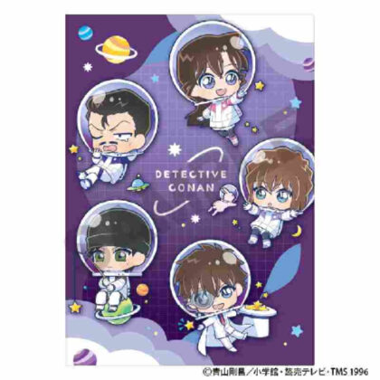 (s)名探偵コナン シングルクリアファイル パープル ぷちコスモ 送料別880円
