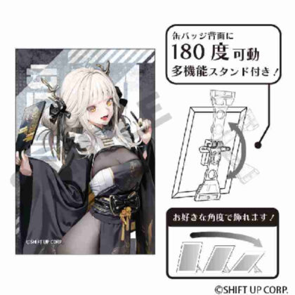 (s)勝利の女神:NIKKE アート缶バッジ ブラン 送料別880円
