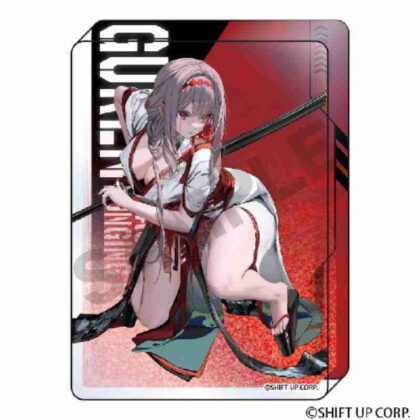 (s)勝利の女神:NIKKE グリッターオイルインアクリルブロック紅蓮:ブラックシャドウ 送料別880円