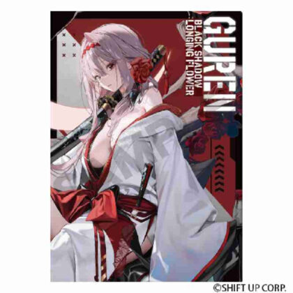 (s)勝利の女神:NIKKE シングルクリアファイル 紅蓮:ブラックシャドウ 送料別880円