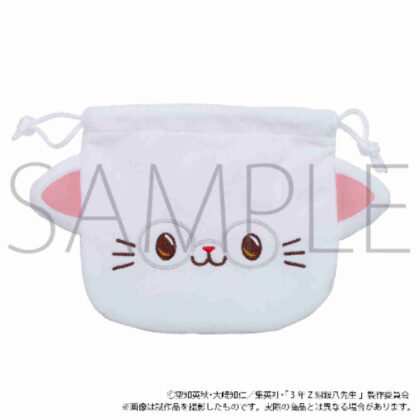 (s)3年Z組銀八先生 withCAT お顔巾着 志村新八 送料別880円